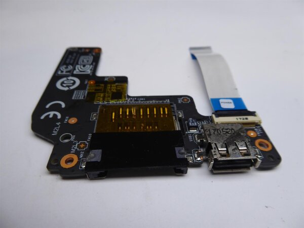 MSI GL62M 7RD USB SD Kartenleser Board MS-16JB2 #4836
