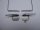 MSI GS70 6QE Displayscharniere Scharniere Hinges L + R #4386