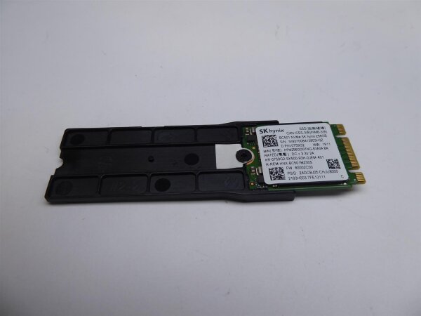 Dell Latitude 5500 256GB SSD M.2 NVMe HDD Festplatte mit Halterung 0759G2 #4854