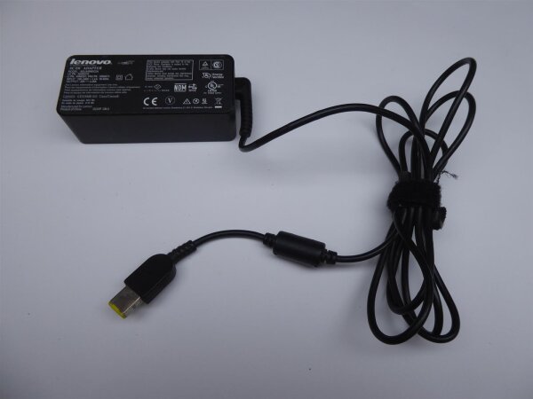 ORIGINAL Lenovo Notebook Ladegerät Netzteil 45W (20V / 2,25A) + Stromkabel 2 P