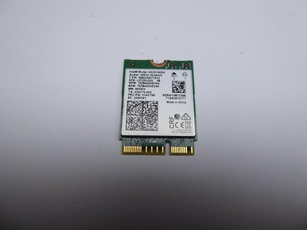 Lenovo ThinkPad E15 20RD 20RE WLAN Karte Wifi Card 01AX798  #4859