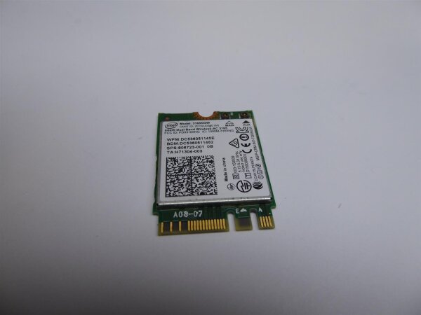 HP Pavilion Gaming 15-ak004no WLAN Karte Wifi Card 808723-001 #4866