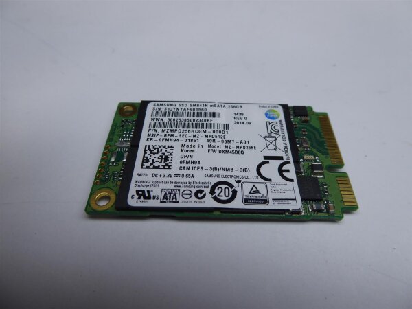 Alienware M17X-R5 mSATA 256GB SSD 0FMH94 #4343