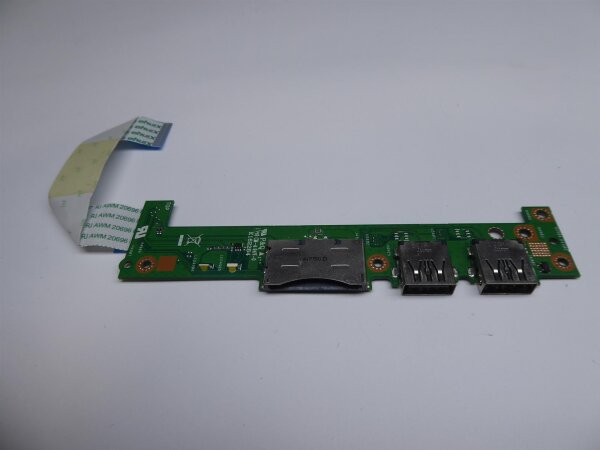 Asus VivoBook S410U USB SD Kartenleser Board mit Kabel 60NB0GF0-IO1020 #4871