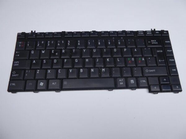Toshiba Satellite L300 Serie ORIGINAL Tastatur nordic Layout 6037B0027822 #2600