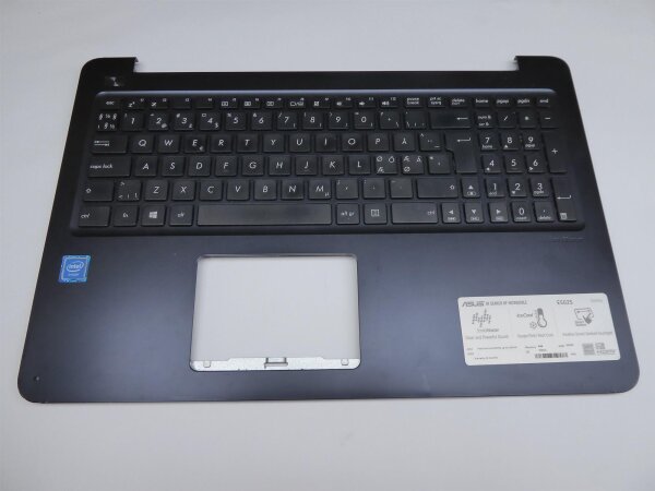 Asus E502S Series Gehäuse Oberteil incl. nordic Keyboard 13N0-S3A0A01 #4882