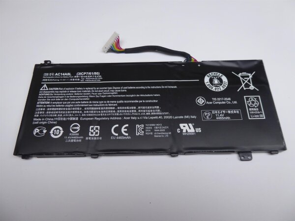 Acer Aspire VN7-571 Series ORIGINAL AKKU Batterie AC14A8L #A25