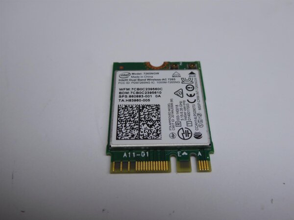 HP ProBook 470 G4 WLAN Karte Wifi Card 860883-001 #4887