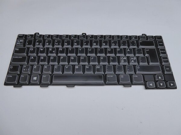 Alienware M14x R2 ORIGINAL Keyboard nordic Layout!! 02FP2F #4876