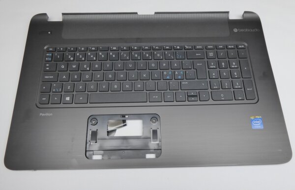 HP Pavilion 17 F0 Serie Gehäuse Oberteil incl. nordic Layout!! 765806-DH1 #4528