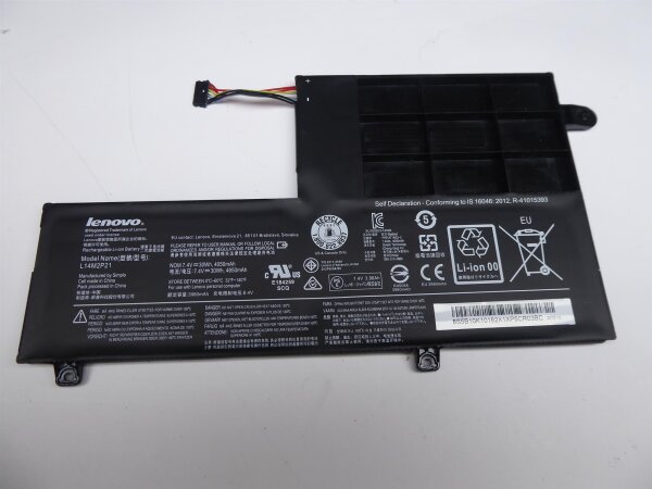 Lenovo Yoga 500 14ACL ORIGINAL AKKU Batterie L14M2P21 #4902