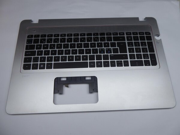 HP Envy 17 3000 Serie Gehäuse Oberteil Handauflage Nordic Layout #4379