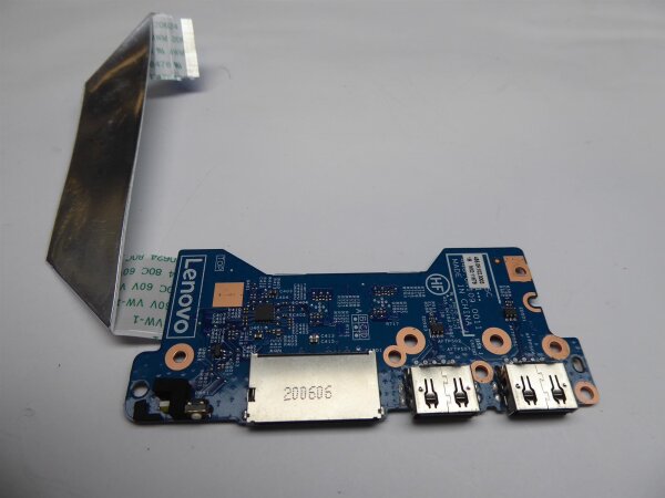 Lenovo IdeaPad Flex 5 14ARE05 USB SD Kartenleser Board 455.0K102.0003 #4917