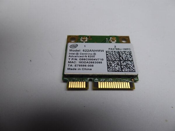 Toshiba Portege R700-100 WLAN Karte Wifi Card 622ANHMW  #4919