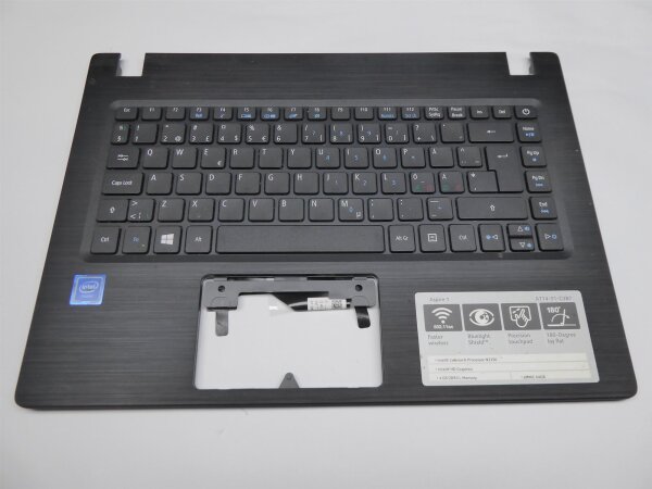 Acer Aspire 1 A114 Gehäuse Oberteil incl. nordic Keyboard 0KN1-091ND11 #4576