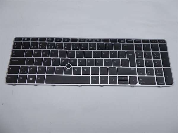 HP EliteBook 850 G4 ORIGINAL Keyboard dansk Layout!! 836621-081 #4926
