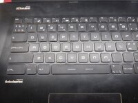 MSI GE72 2QC Apache Gehäuse Oberteil + nordic...