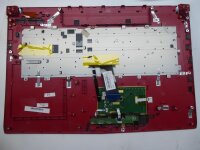 MSI GE72 2QC Apache Gehäuse Oberteil + nordic Keyboard V143422GK1 #4758