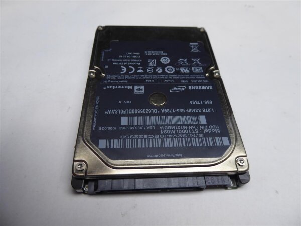 Apple iMac 21,5 A1418 Late 2012 ORIGINAL Apple 1TB HDD Festplatte 655-1789A  #4020