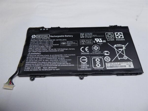 HP Pavilion 14 AL Serie ORIGINAL AKKU Batterie 849568-421 #4276
