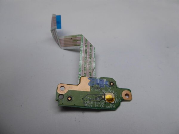 Lenovo ThinkPad A475 Powerbutton Board mit Kabel NS-A931 #4948