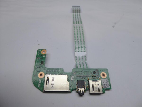 Asus K555L SD Audio USB Board mit Kabel 69N0R7B11A00-01 #4949
