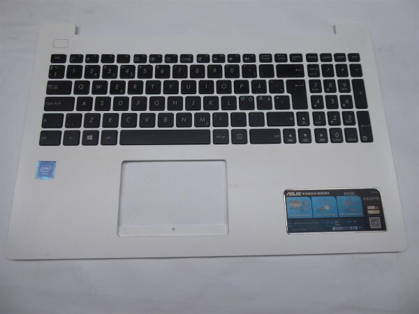Asus X553S Gehäuse Oberteil incl. Keyboard nordic Layout SG-64910-79A #4952