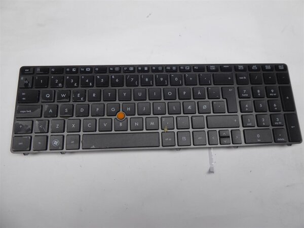 HP EliteBook 8560w Original Tastatur Keyboard spain Layout 652682-071 #3136