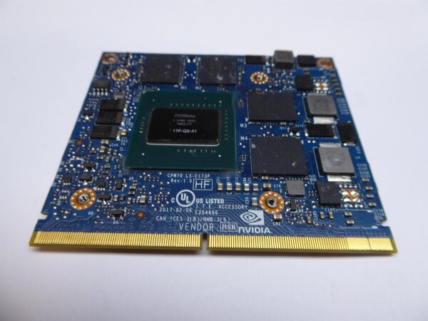 HP ZBook 17 G4 Nvidia Quadro M2200 4GB Grafikkarte 917109-001 #126851