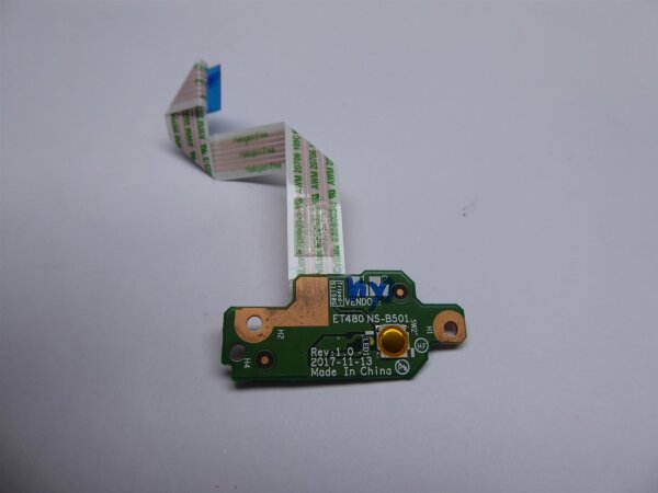 Lenovo ThinkPad A485 Powerbutton Board mit Kabel NS-B501 #4977