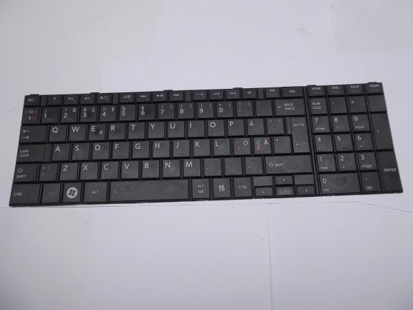 TOSHIBA Satellite C870 Original Keyboard nordic Layout 0KN0-ZW2N503 #3308