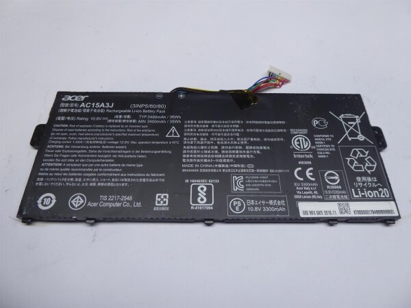 Acer ChromeBook 311 511 ORIGINAL Akku Batterie AC15A3J #A14