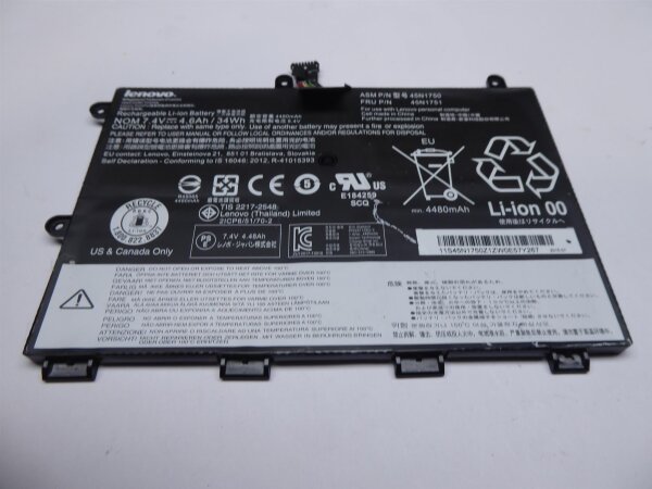 Lenovo Yoga 11e Gen. 1 ORIGINAL Akku Batterie 45N1751 #3921