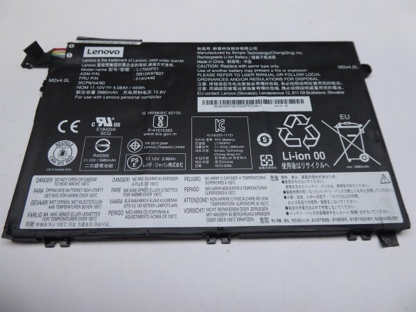 Lenovo ThinkPad E590 ORIGINAL AKKU Batterie 01AV446 #A6