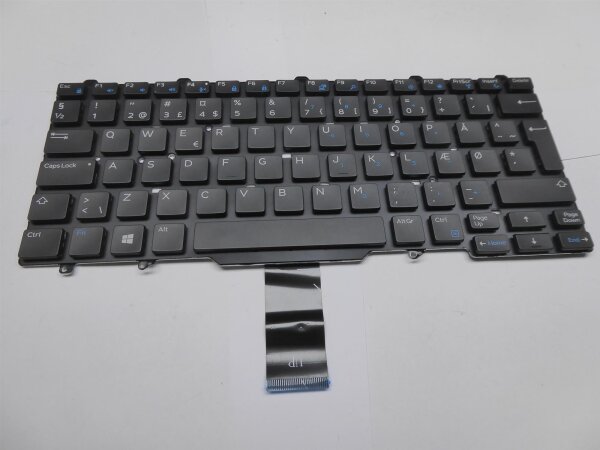 Dell Latitude 3340 3350 Original Keyboard dansk Layout 084FR1