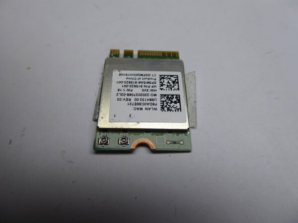HP Envy X360 Convertible 15 BQ Serie WLAN Karte Wifi Card 924813-855 #5031
