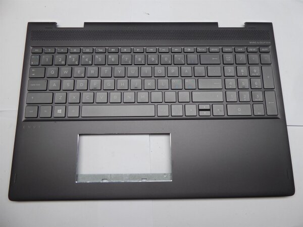 HP Envy X360 Convertible 15 BQ Serie Gehäuse Oberteil + nordic Keyboard #5031