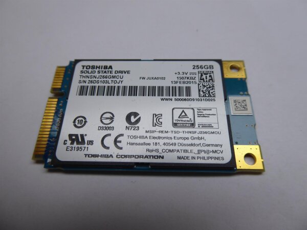 Alienware P39G M14x R3 mSATA SSD 256GB Samsung THNSNJ256GMCU #4345