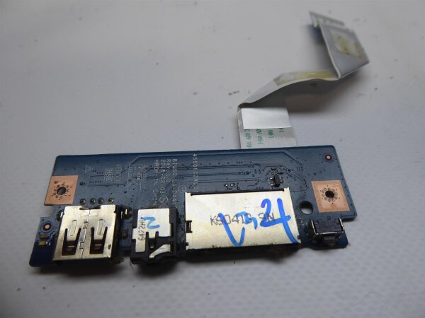 Lenovo IdeaPad 510s-14ISK Audio USB SD Kartenleser Board LS-D441P #4843