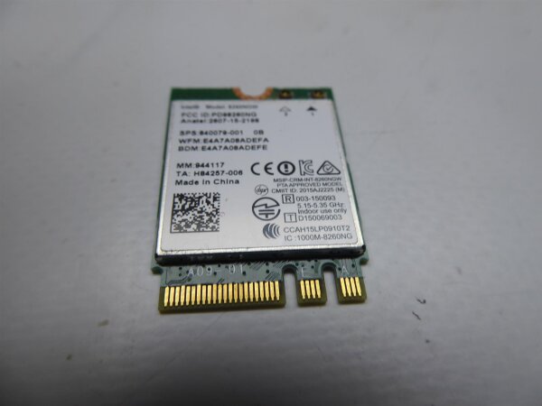 Asus ZenBook UX360C WLAN Karte Wifi Card 840079-001  #5057