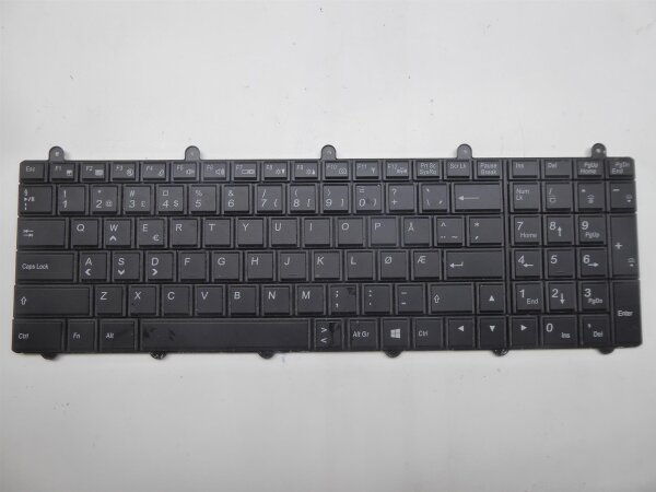 Clevo P170EM Original Tastatur Keyboard Norway Layout V132150AK3 #4600