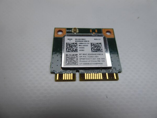 HP Pavilion 15 P Serie WLAN Karte Wifi Card 752601-001  #5043