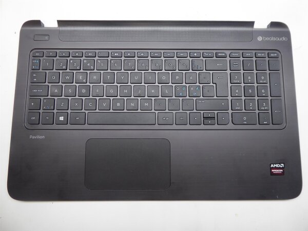 HP Pavilion 15 p Serie Gehäuse Oberteil incl. nordic Keyboard #4064