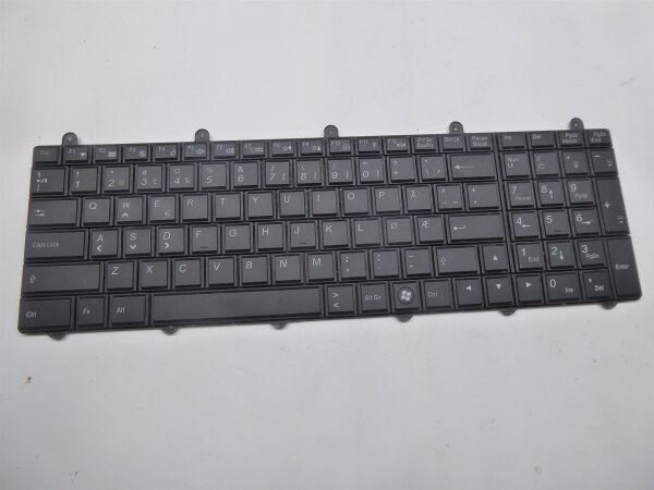 Clevo P150EM ORIGINAL Keyboard norway Layout 6-80-P2700-130-3 #4106