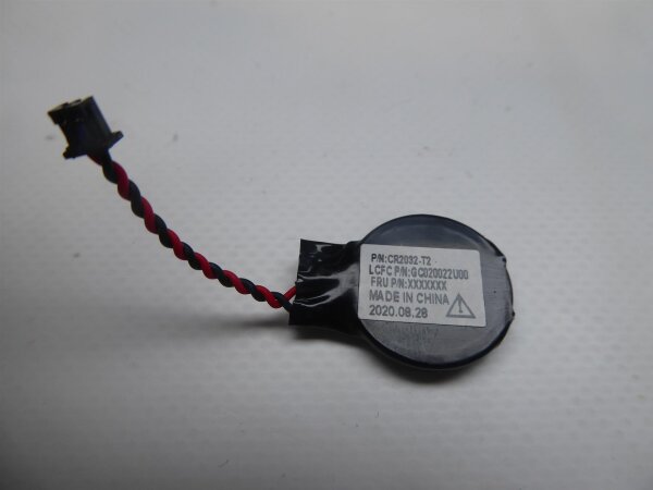 Lenovo ThinkPad E14 Gen 2 ORIGINAL Cmos Bios Batterie mit Kabel GC020022U00 #4978