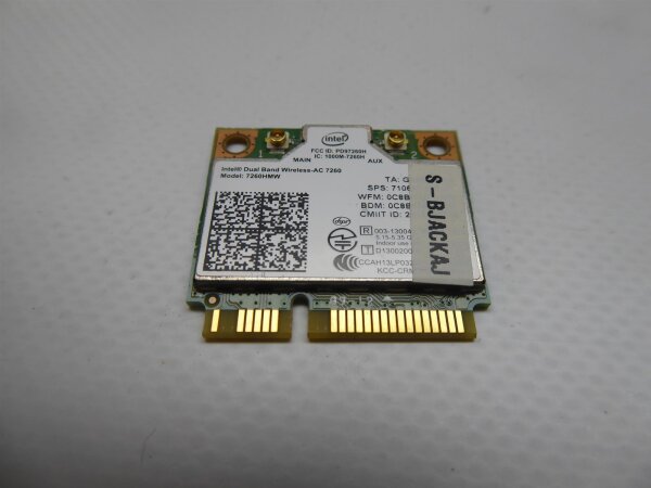 Clevo P150SM WLAN Karte Wifi Card 7260HMW #5066