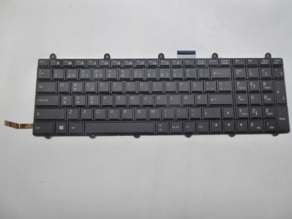Clevo P150SM ORIGINAL Keyboard Norway Layout Backlight 6-80-P17S0-130-3 #5066