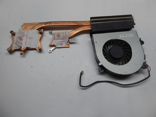 Clevo W350SS GPU CPU Kühler Lüfter Cooling Fan 6-31-W3S5N-100 #5071