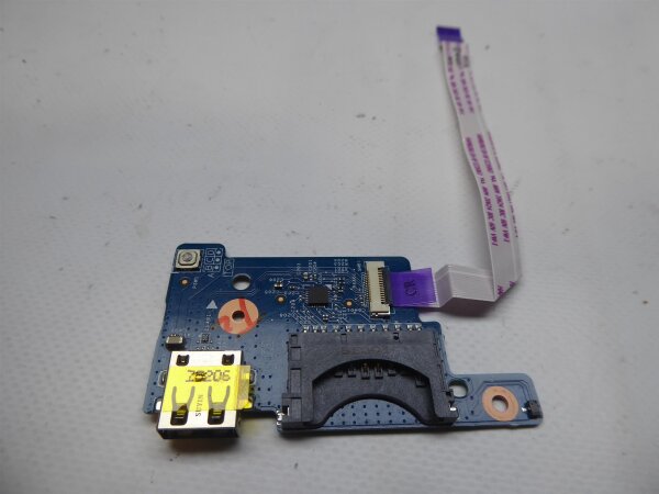 Acer Extensa 2519 USB SD Kartenleser Board 448.03709.0011 #5076