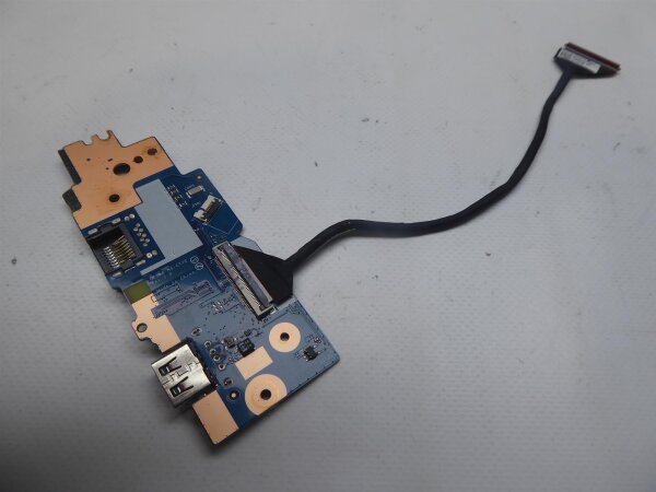 Lenovo ThinkPad E15 Gen. 2 Powerbutton LAN USB Board NS-C772 #4911